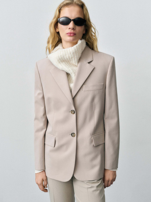 Пиджак MANGO модель 87043288_8 Фото