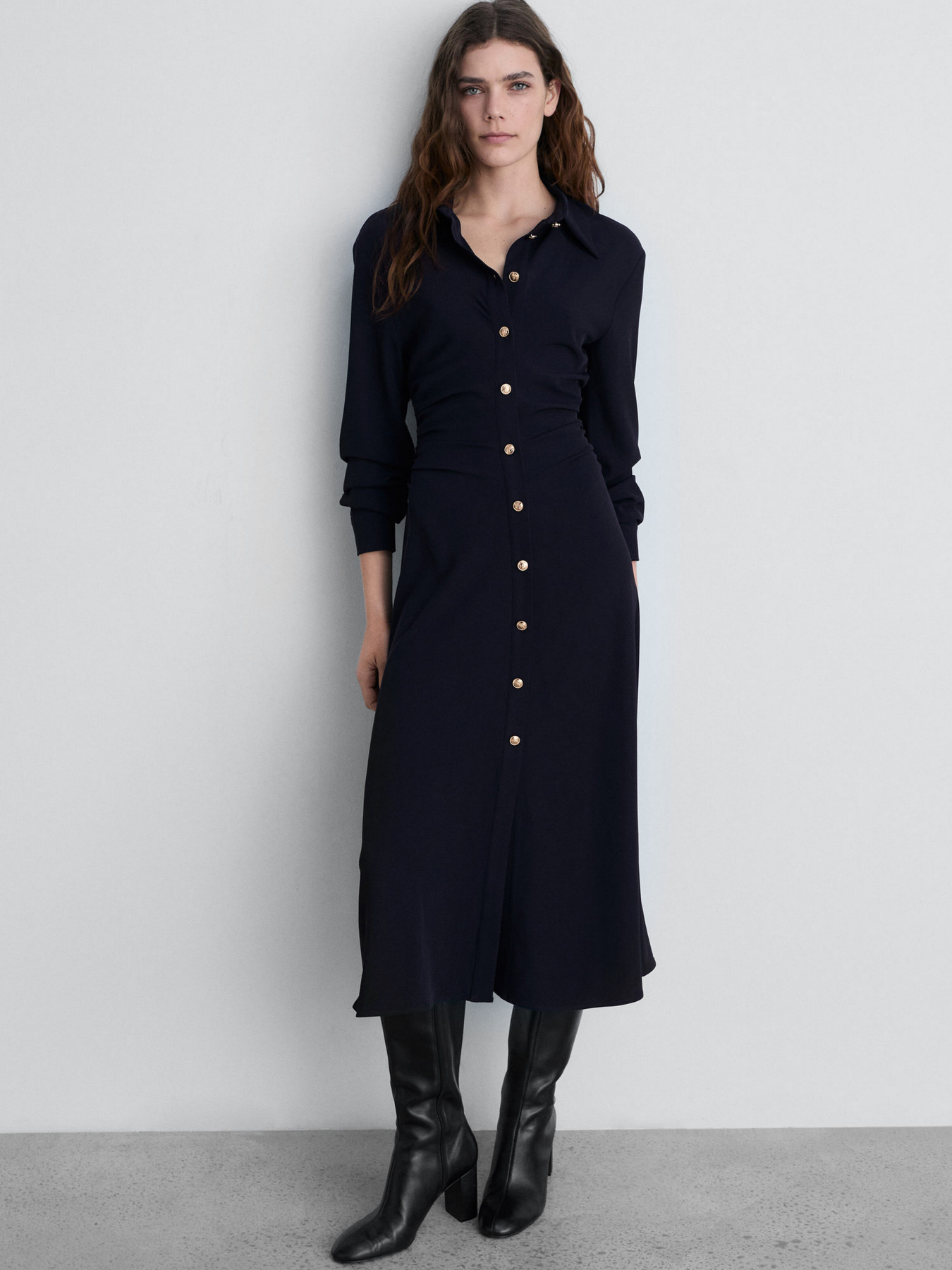 Сукня міді MANGO модель 87090629_56 Фото