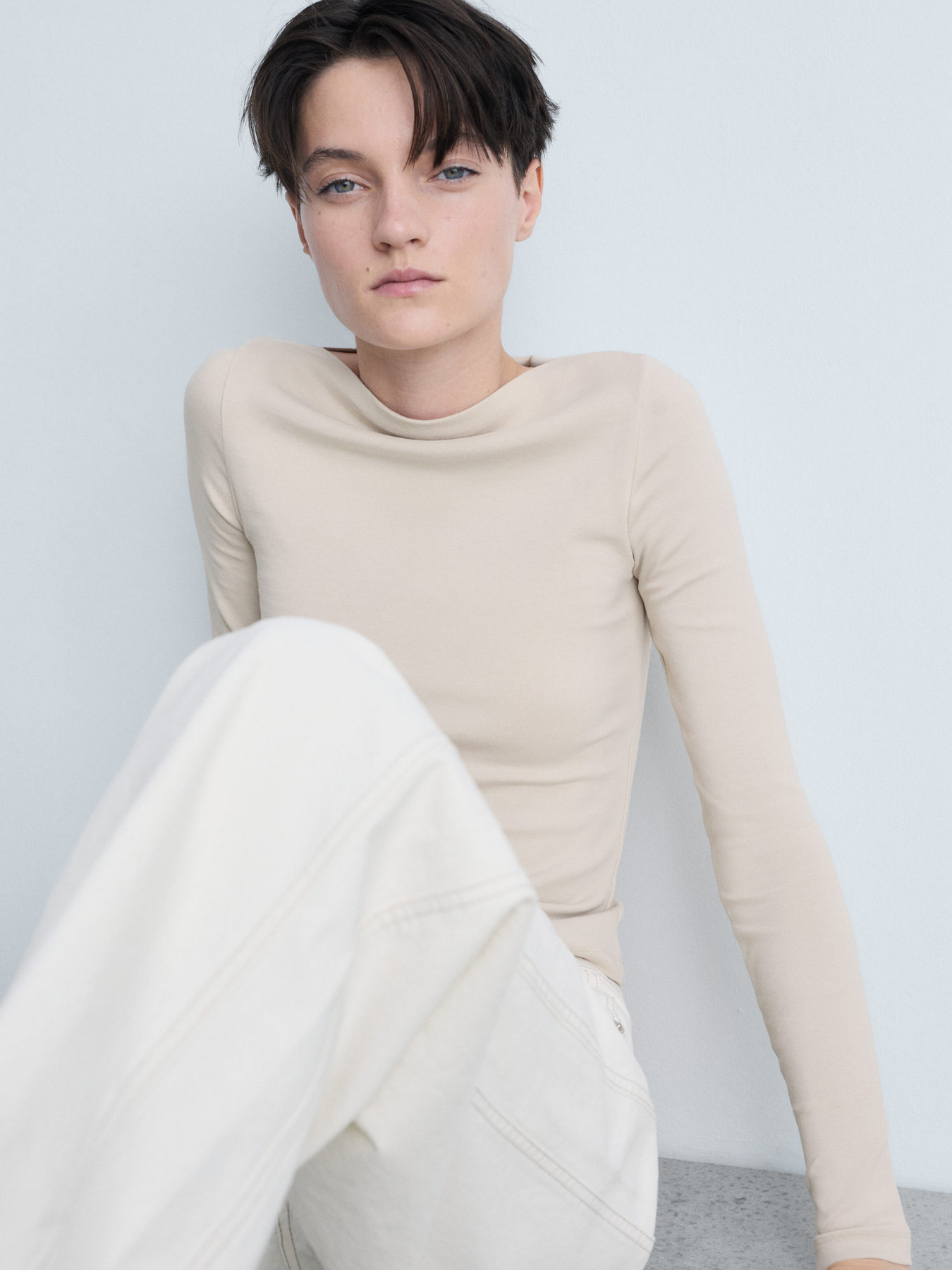 Лонгслив MANGO модель 87043281_6 Лонгслив MANGO модель 87043281_6 Фото