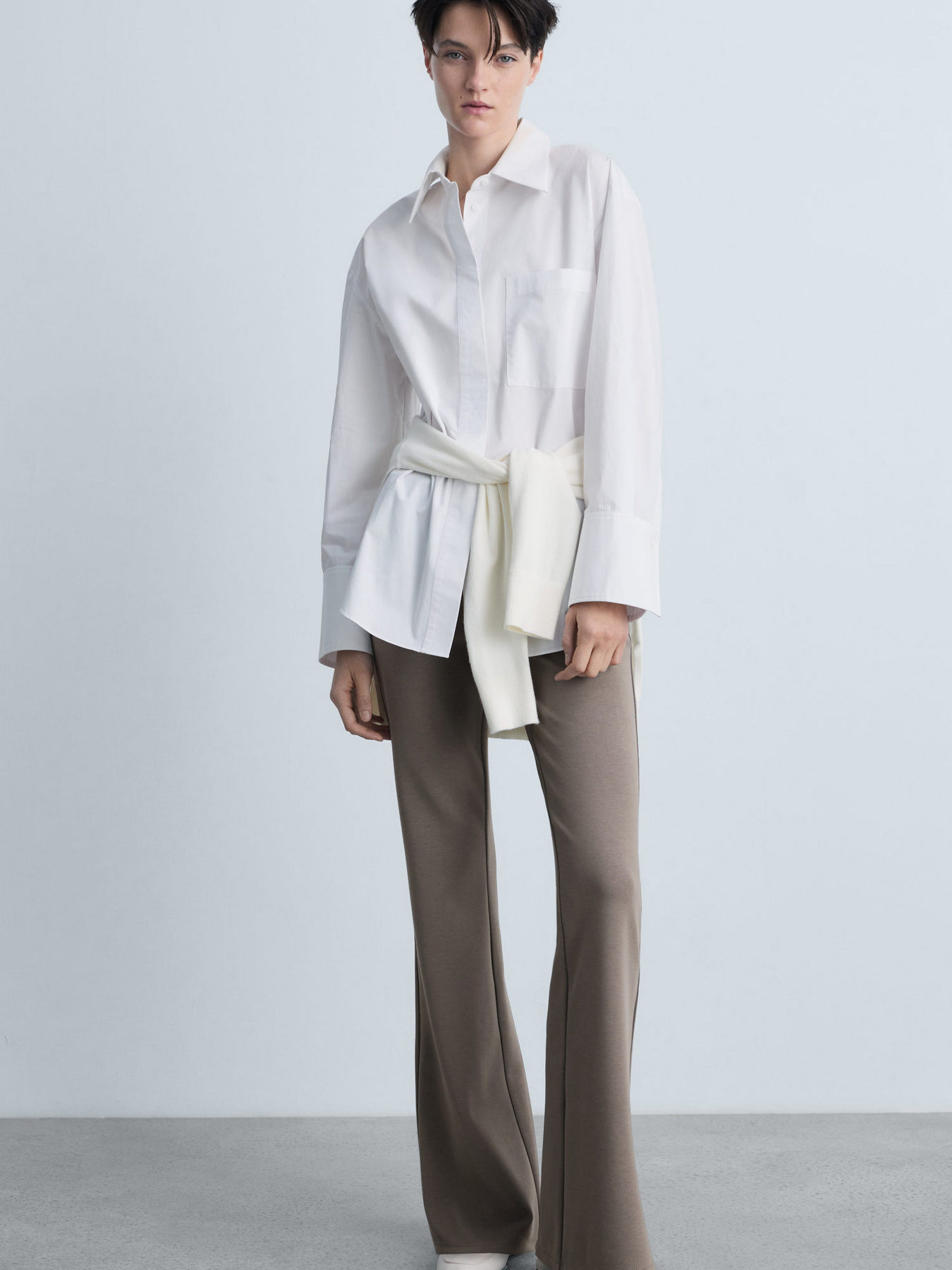 Штани повсякденні MANGO модель 87093274_35 Фото