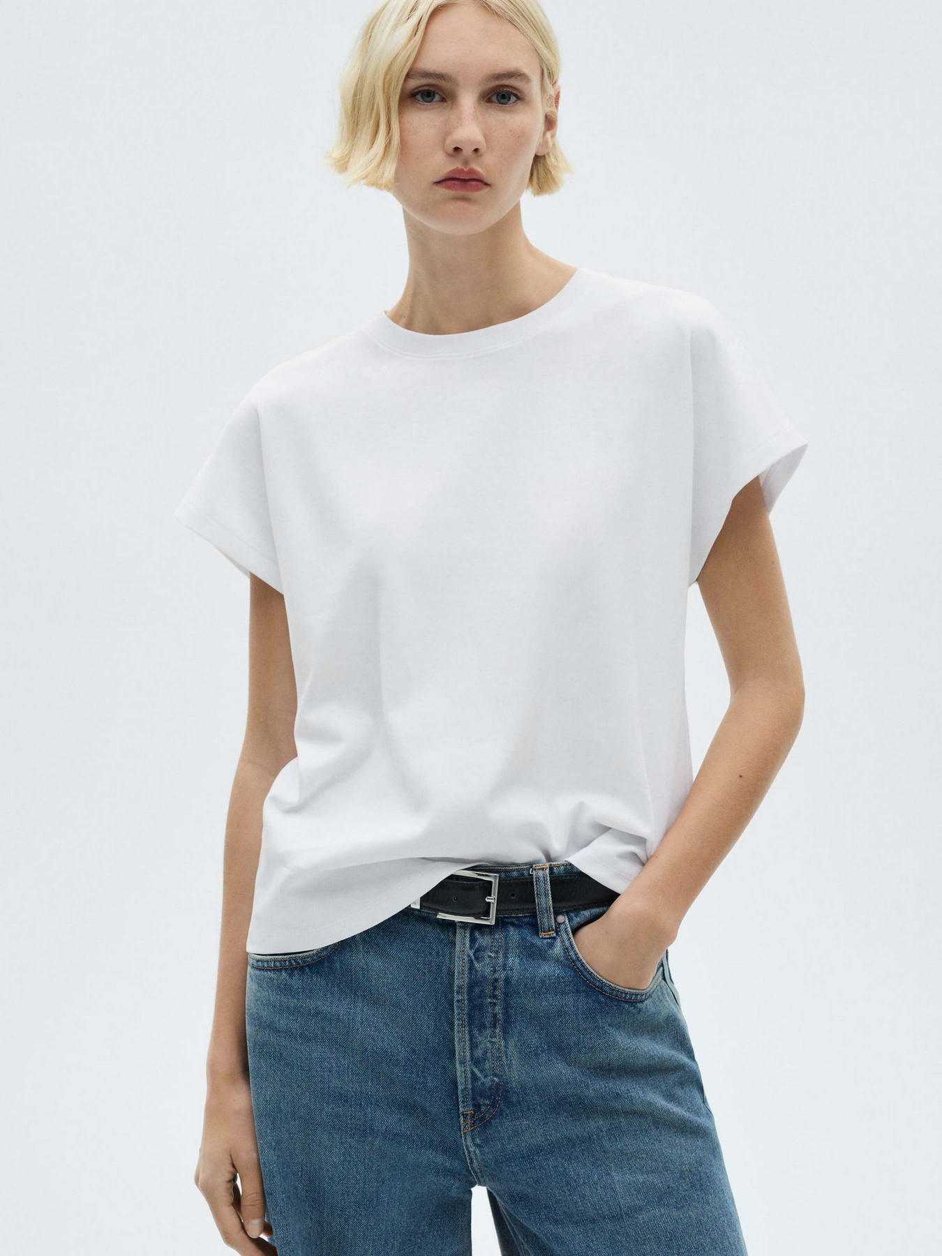 Футболка MANGO модель 87034083_1 Футболка MANGO модель 87034083_1 Фото