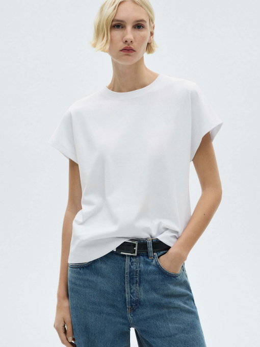 Футболка MANGO модель 87034083_1 Фото