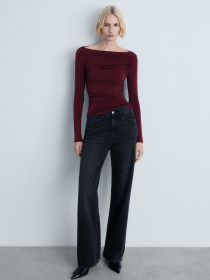 Лонгслив MANGO модель 87084091_77 Фото