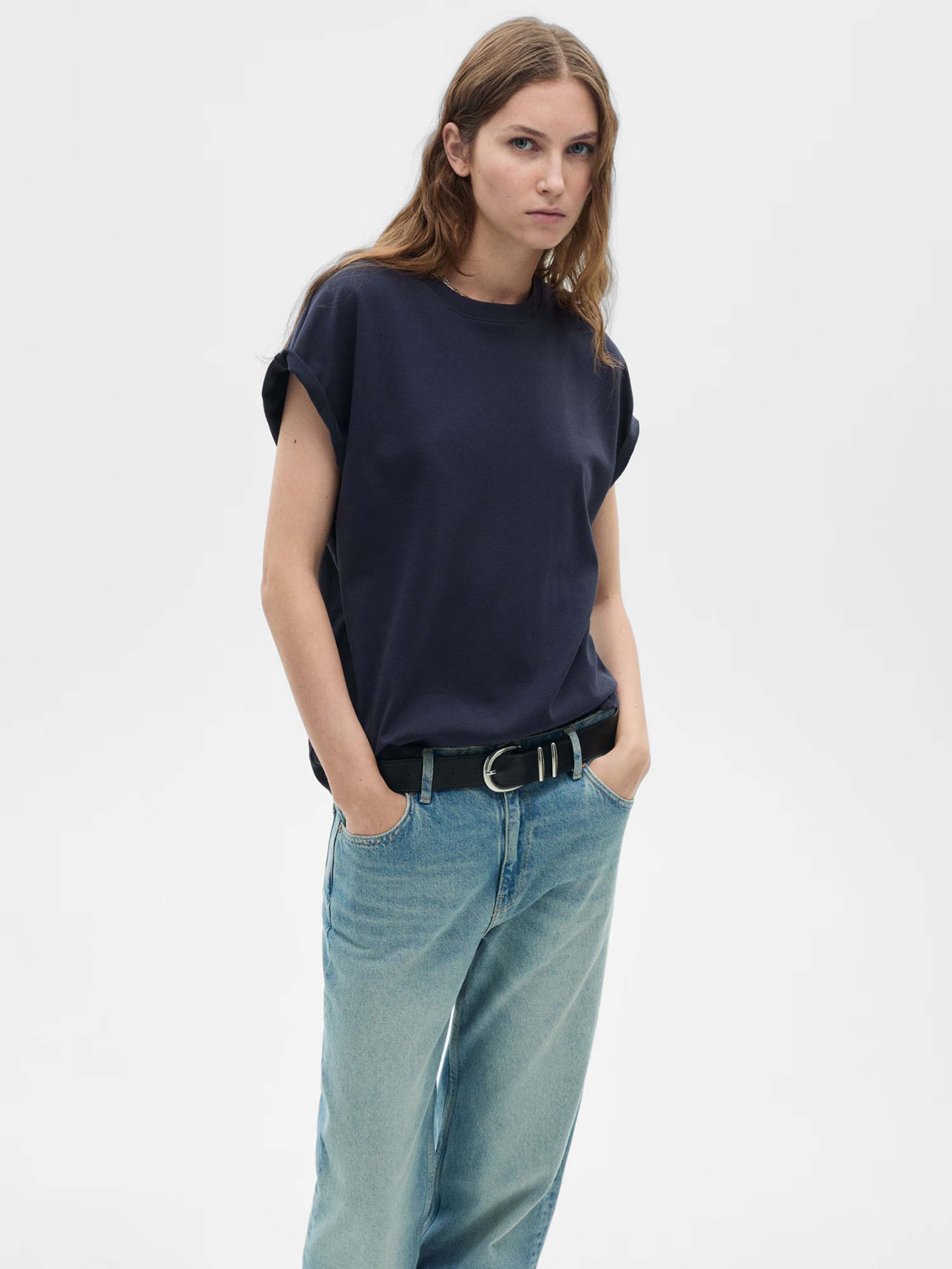 Футболка MANGO модель 87934083_56 Фото