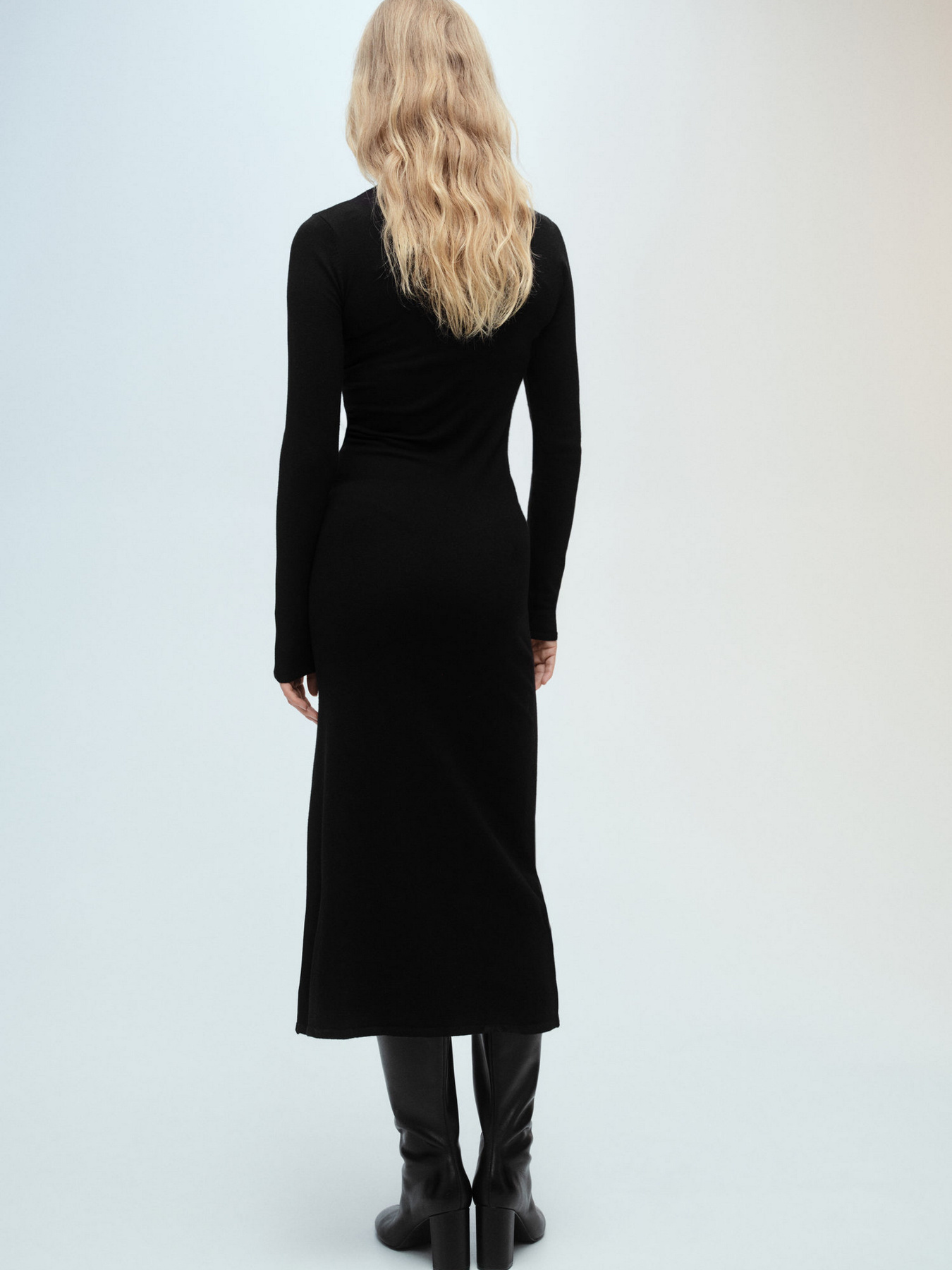 Платье миди MANGO модель 87060425_99 Фото