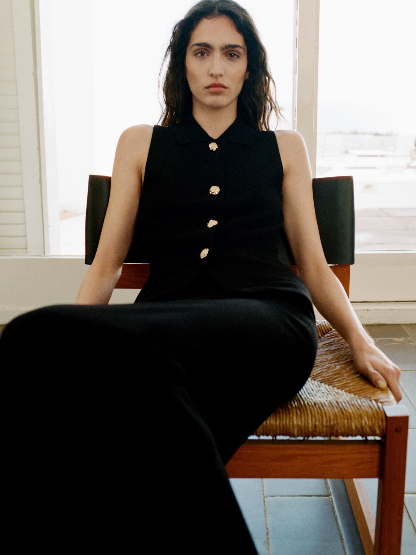 Жилет класичний MANGO модель 87094089_99 Фото