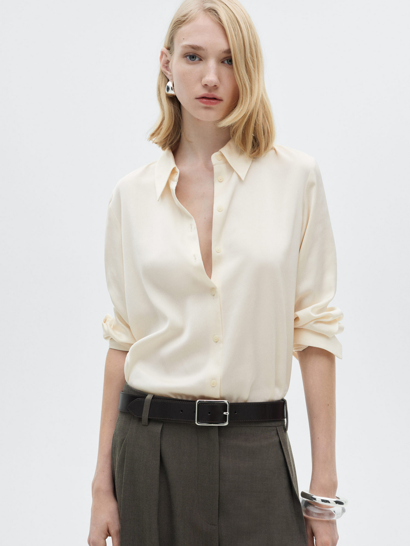 Сорочка повсякденна MANGO модель 87090415_2 Фото