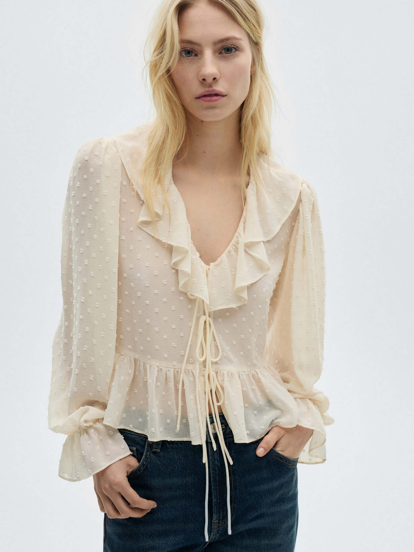 Блуза MANGO модель 87034074_5 Блуза MANGO модель 87034074_5 Фото