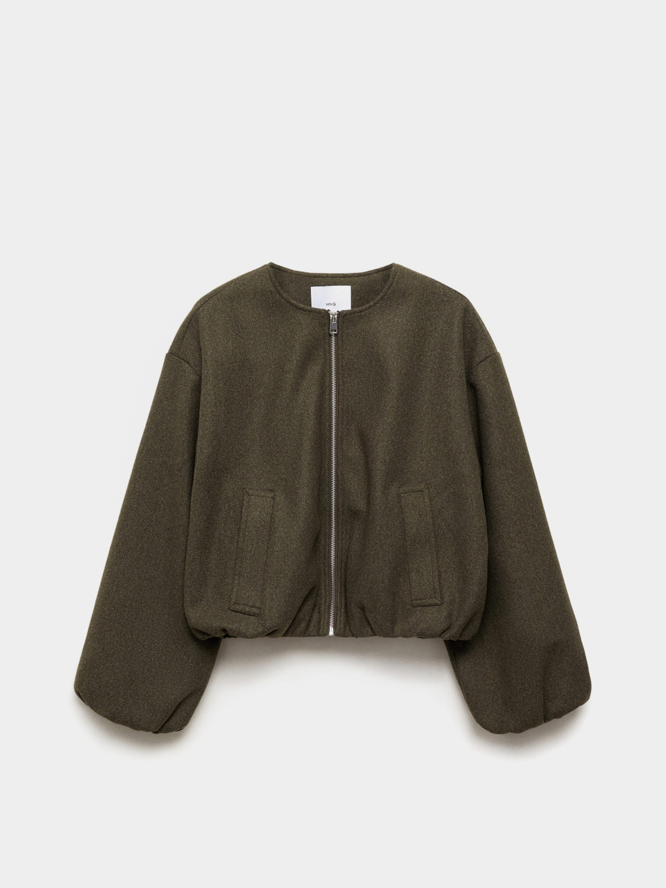 Бомбер MANGO модель 87063290_37 Фото