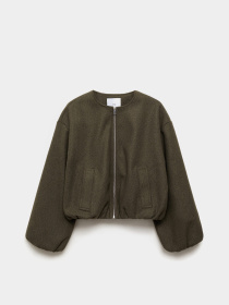 Бомбер MANGO модель 87063290_37 Бомбер MANGO модель 87063290_37 Фото