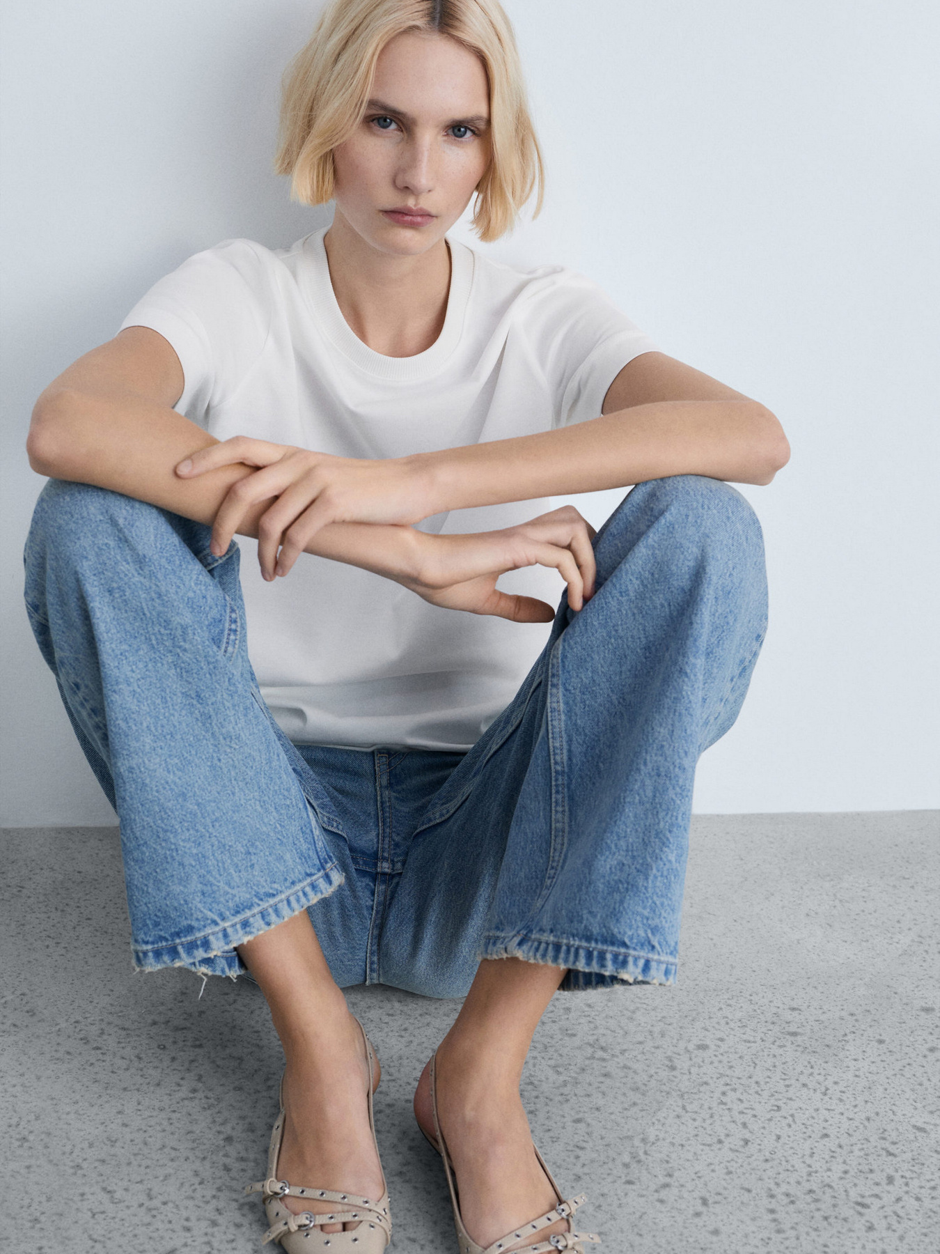 Футболка MANGO модель 87044082_1 Фото