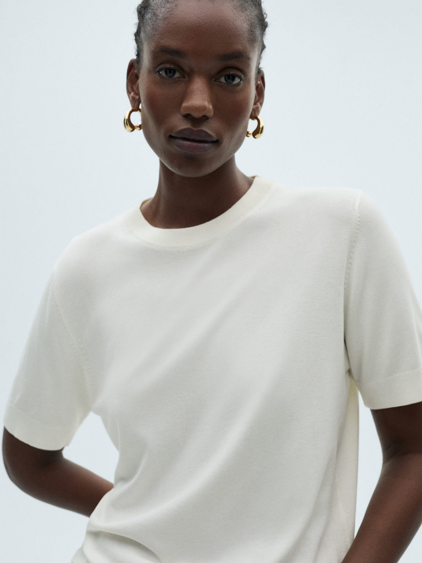 Футболка MANGO модель 87004083_5 Фото