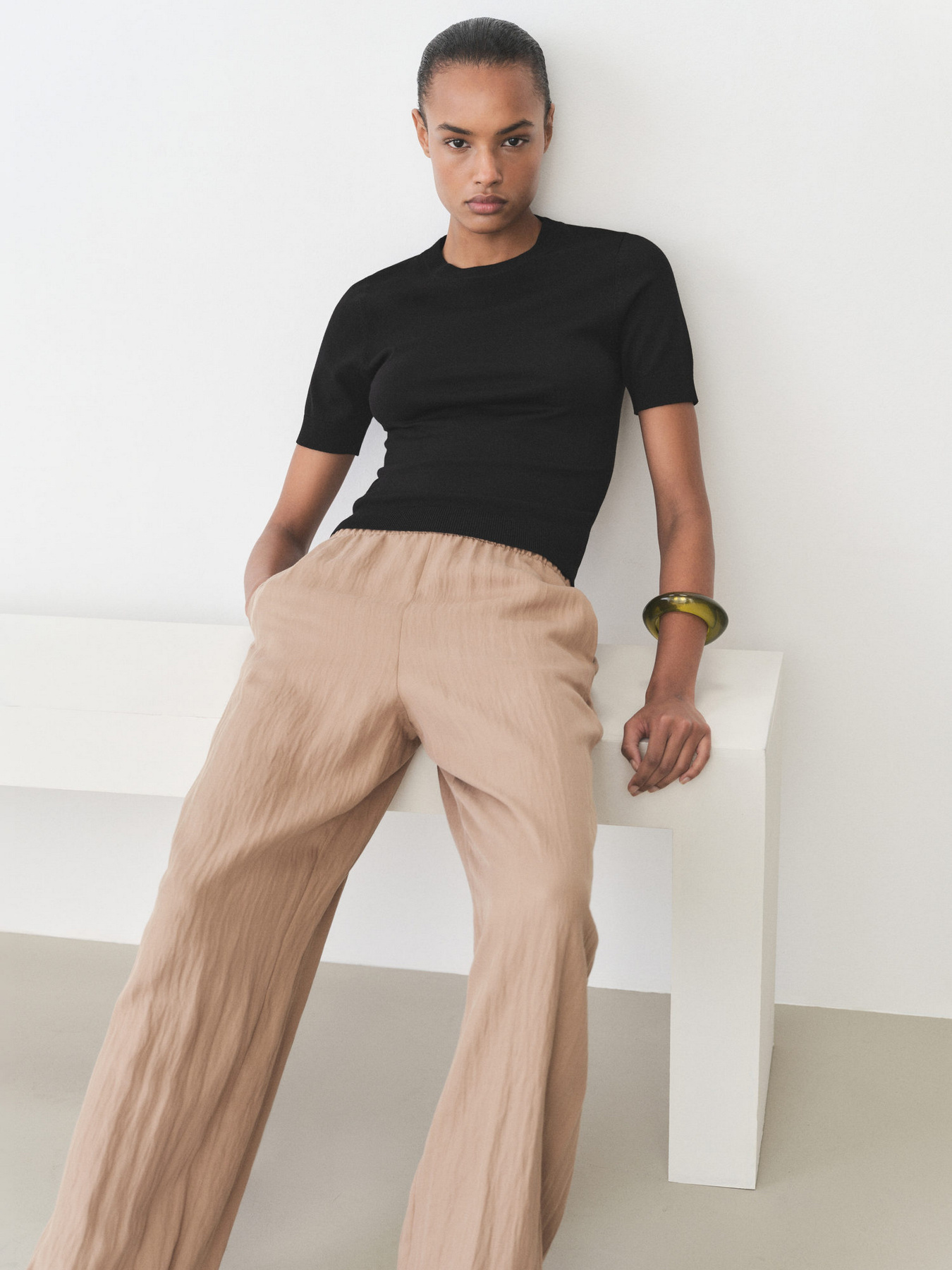 Футболка MANGO модель 87004083_99 Фото