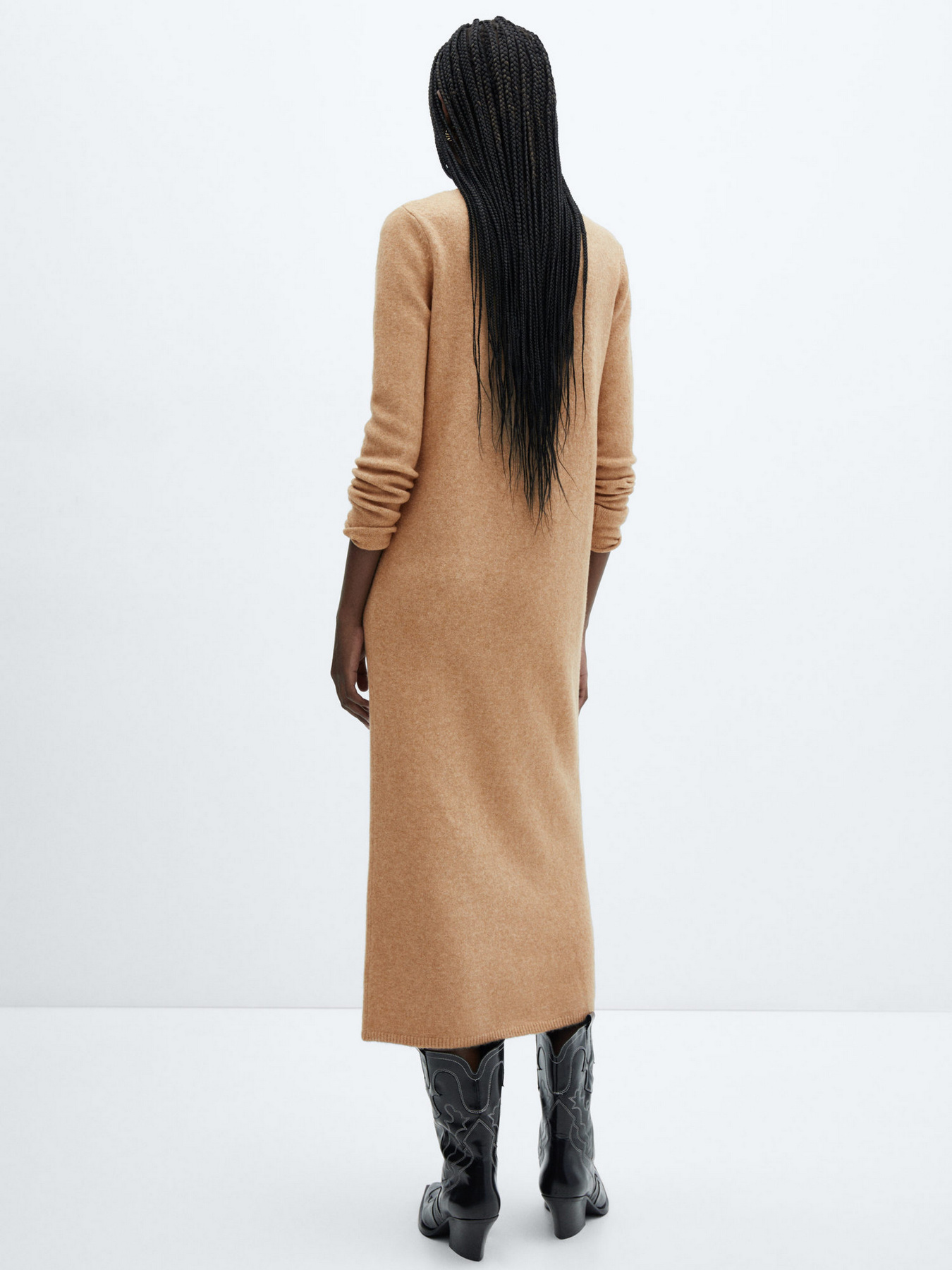 Платье миди MANGO Seeds модель 57047726_9 Фото