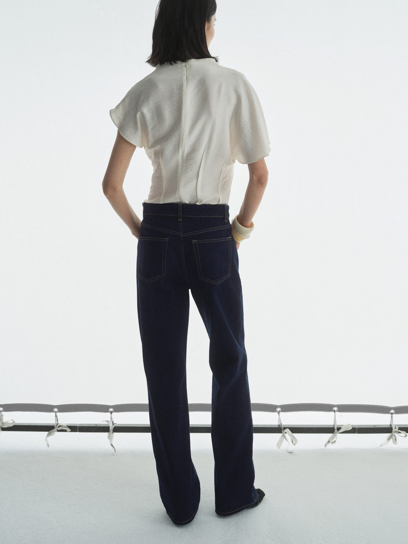 Прямі джинси MANGO модель 87014075_TS Фото