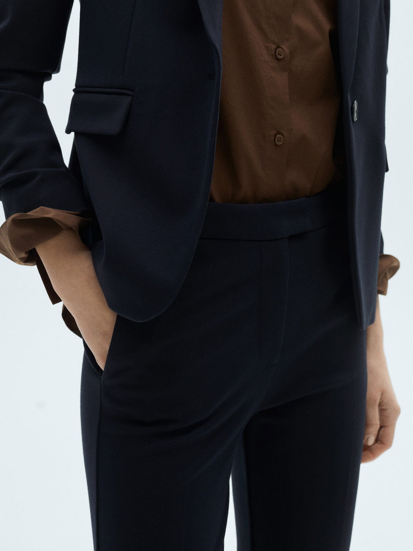 Штани класичні MANGO модель 87054808_69 Фото