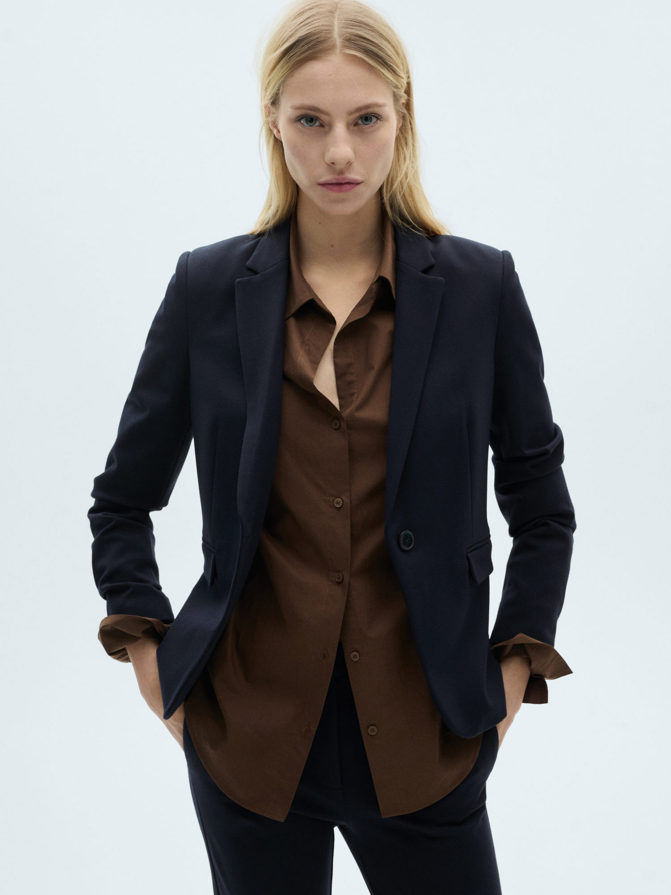 Штани класичні MANGO модель 87054808_69 Фото