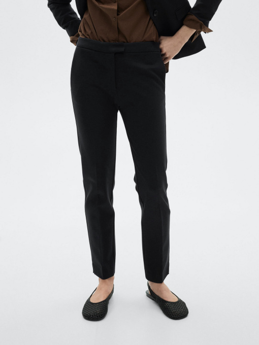 Классические штаны MANGO модель 87054808_69 Фото