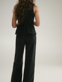 Широкие джинсы MANGO модель 87030651_TU Фото