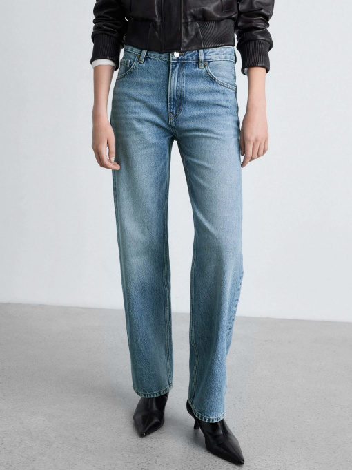 Прямые джинсы MANGO модель 87033280_TM Фото