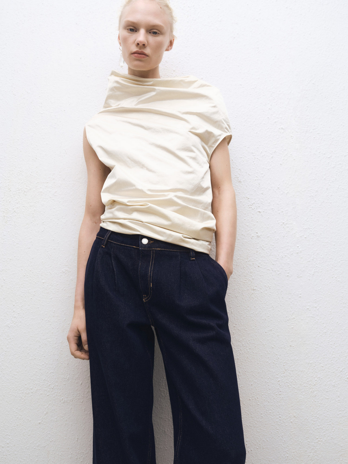 Прямі джинси MANGO модель 87050447_TS Фото