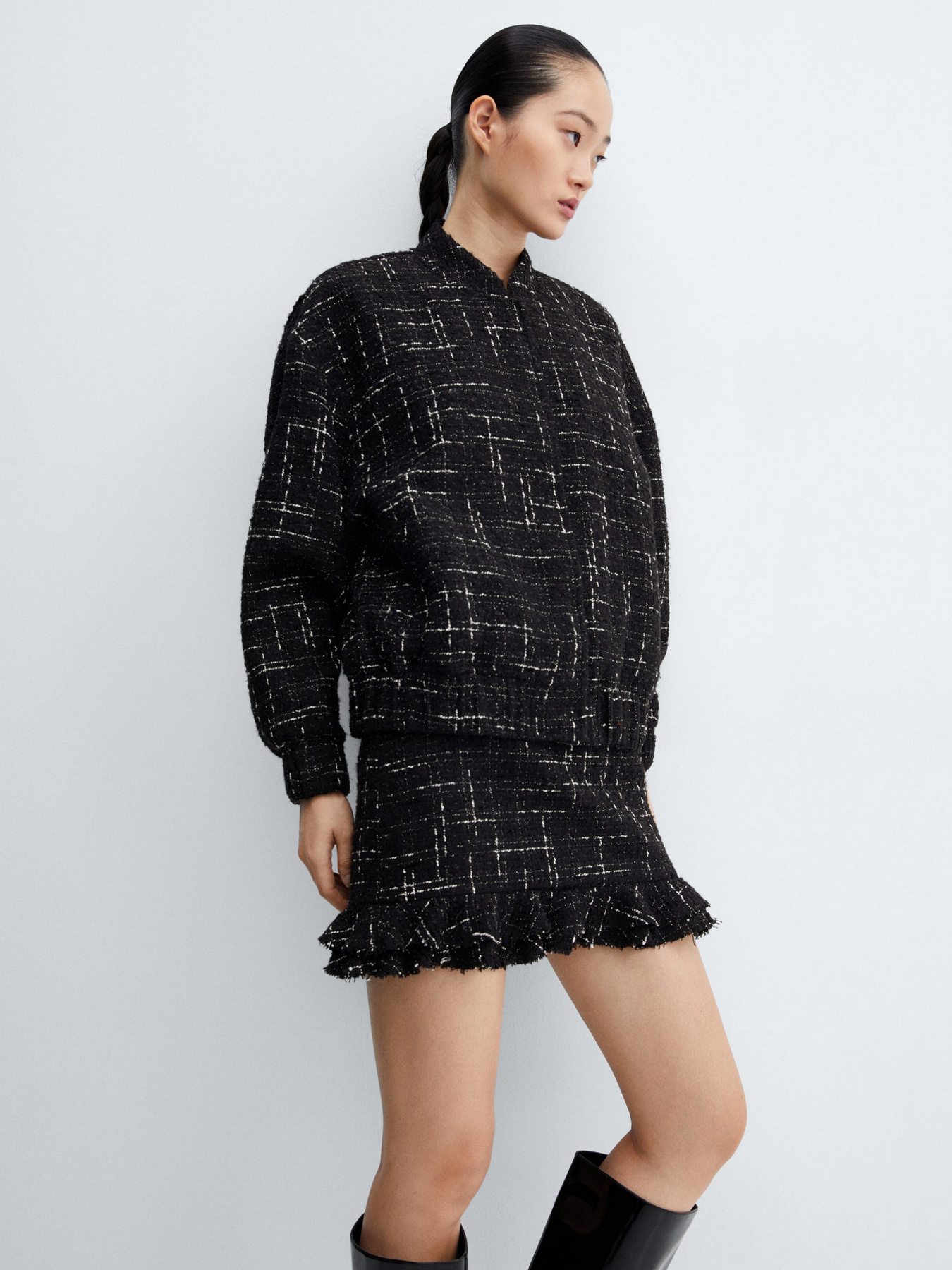 Бомбер MANGO Dupla модель 57069223_99 Фото