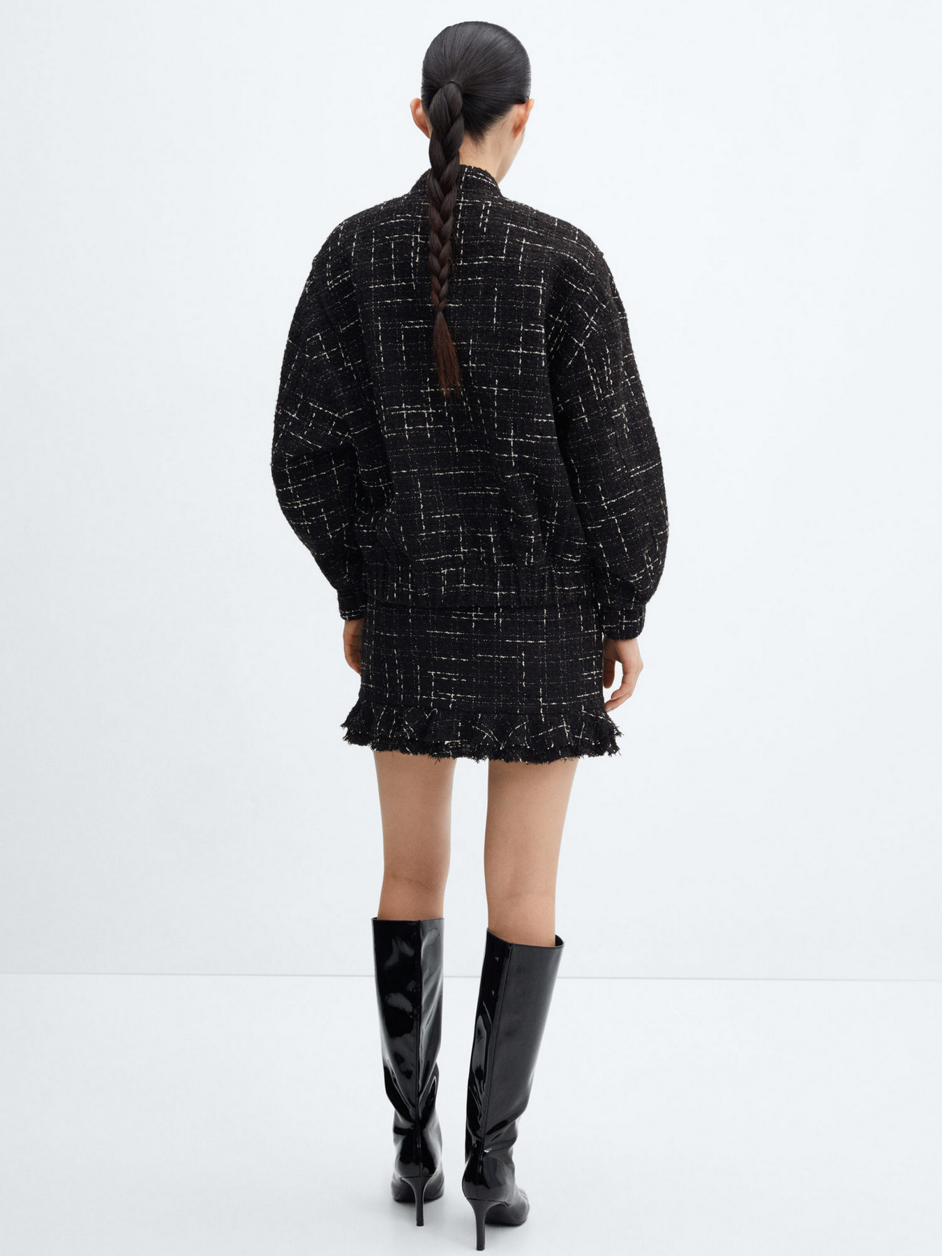 Бомбер MANGO Dupla модель 57069223_99 Фото