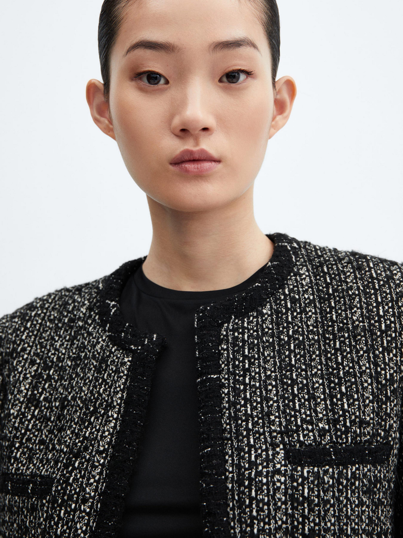 Жакет MANGO Piping модель 57099123_99 Фото