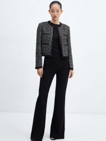 Жакет MANGO Piping модель 57099123_99 Фото