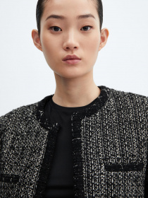 Жакет MANGO Piping модель 57099123_99 Фото