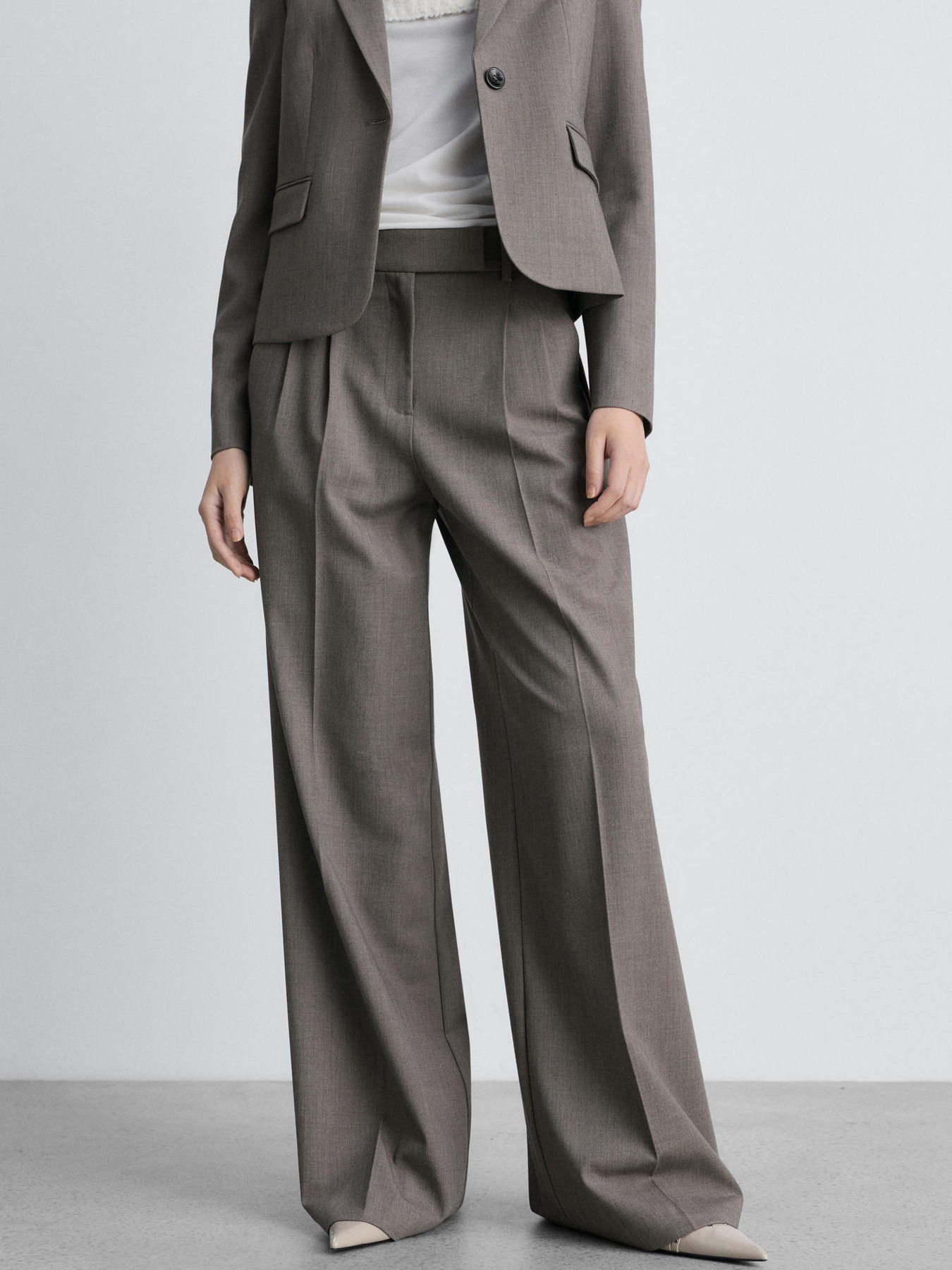 Брюки палаццо MANGO модель 87093651_30 Фото