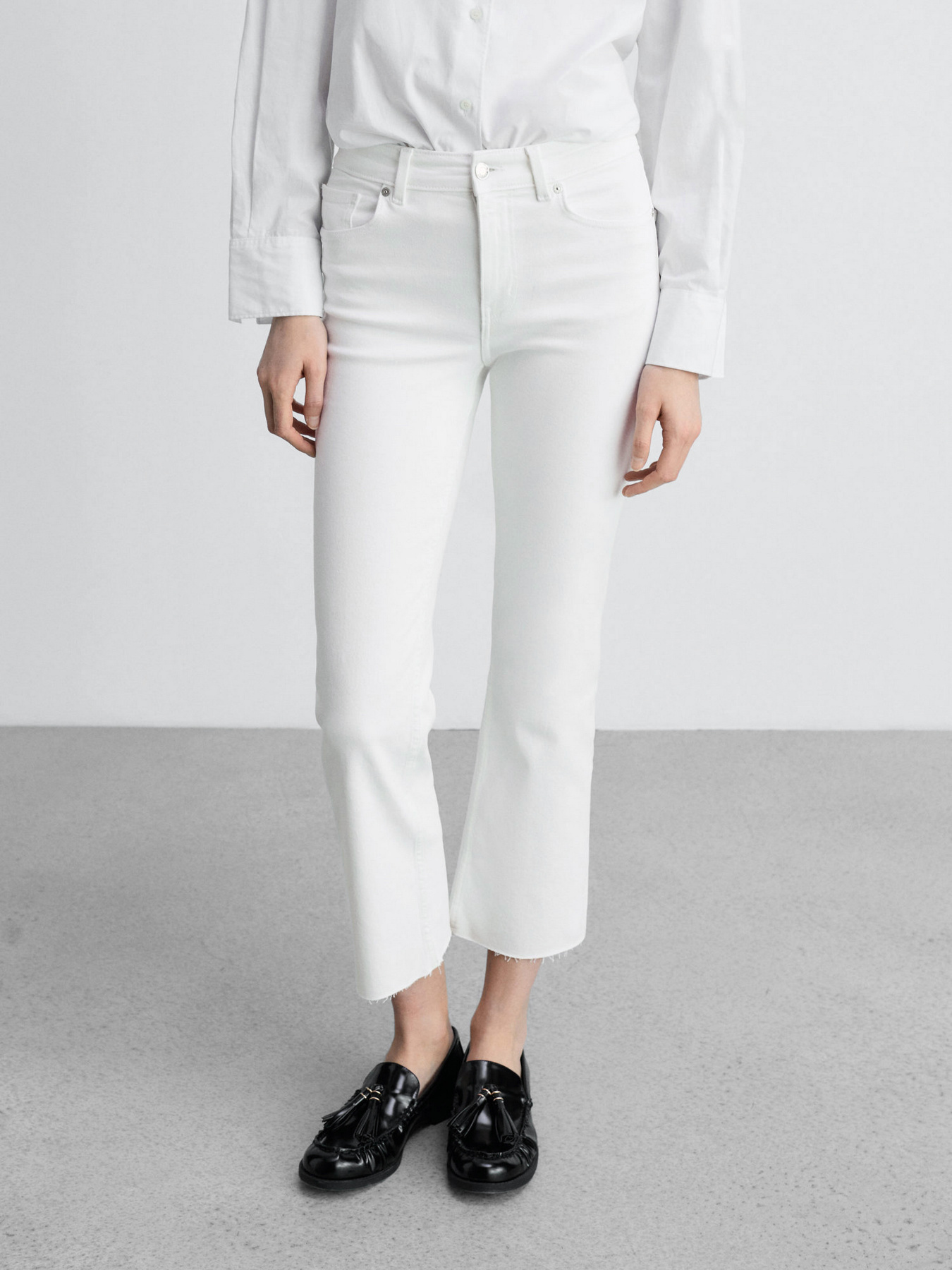 Прямые джинсы MANGO модель 87084068_1 Фото