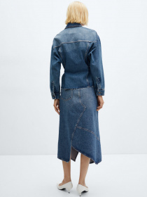 Джинсова куртка MANGO Zendaya модель 57079117_TO Фото