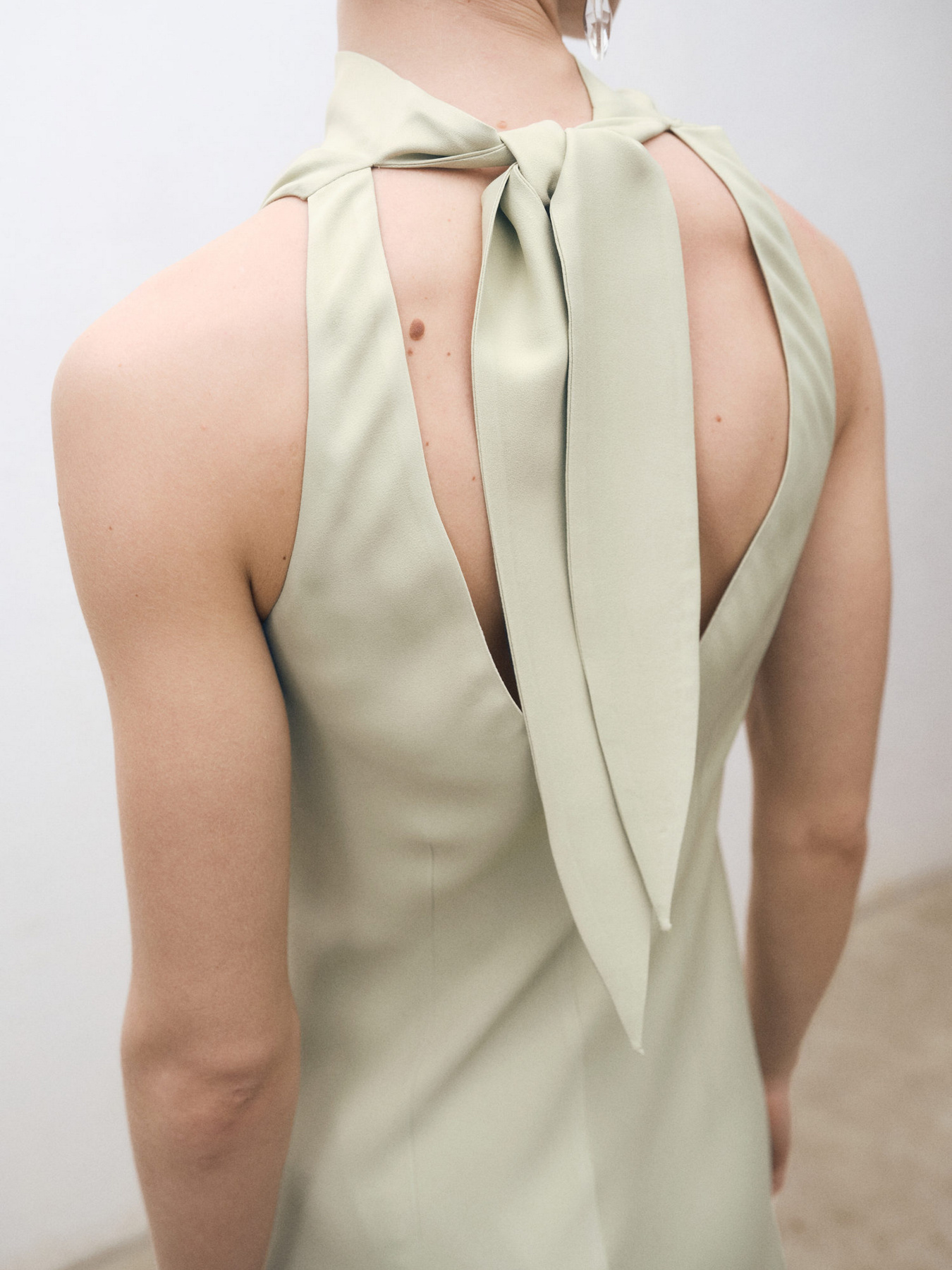 Платье макси MANGO модель 87024423_40 Фото