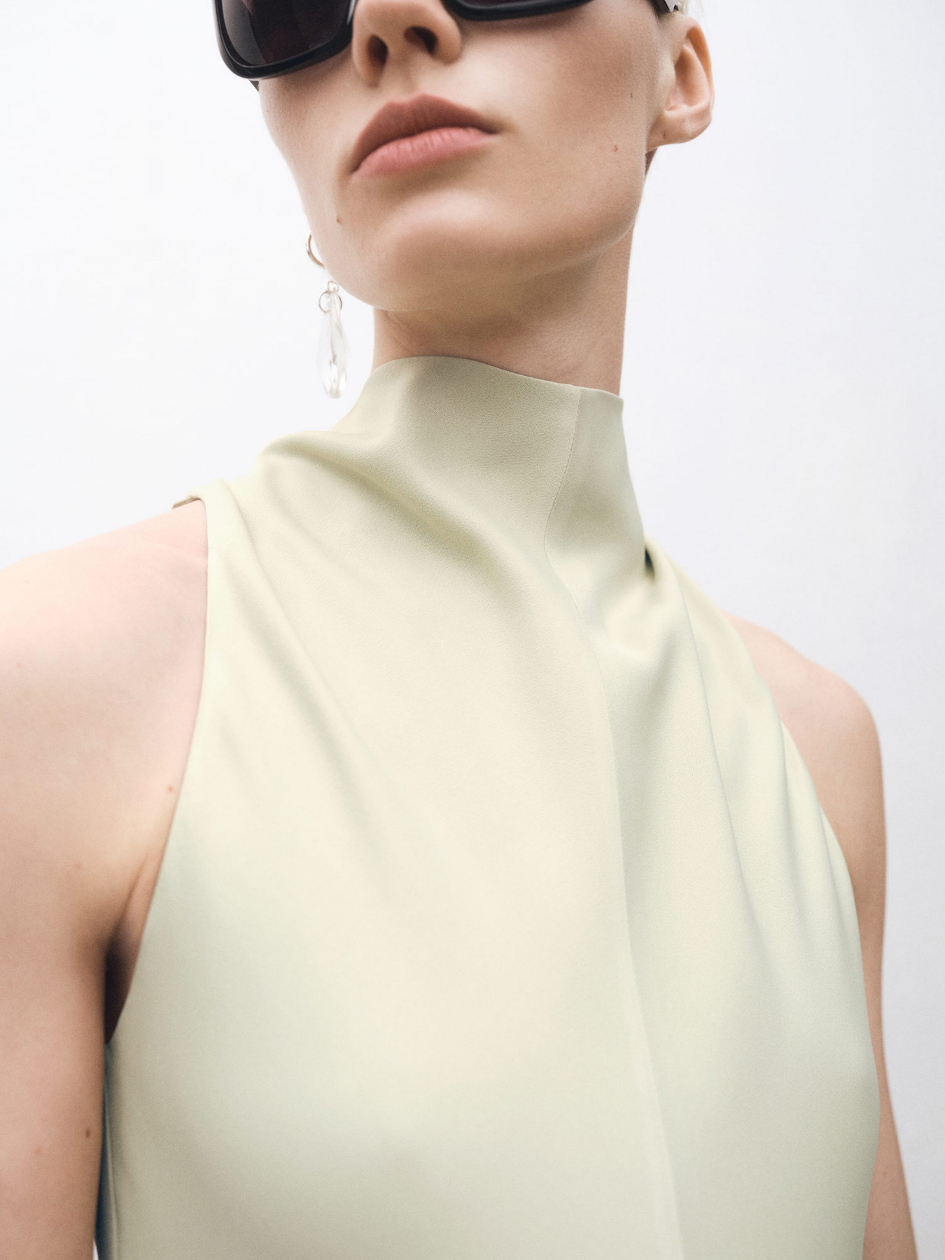 Платье макси MANGO модель 87024423_40 Фото