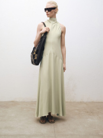 Платье макси MANGO модель 87024423_40 Фото