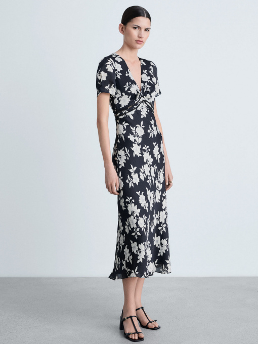 Сукня міді MANGO модель 87064810_99 Фото