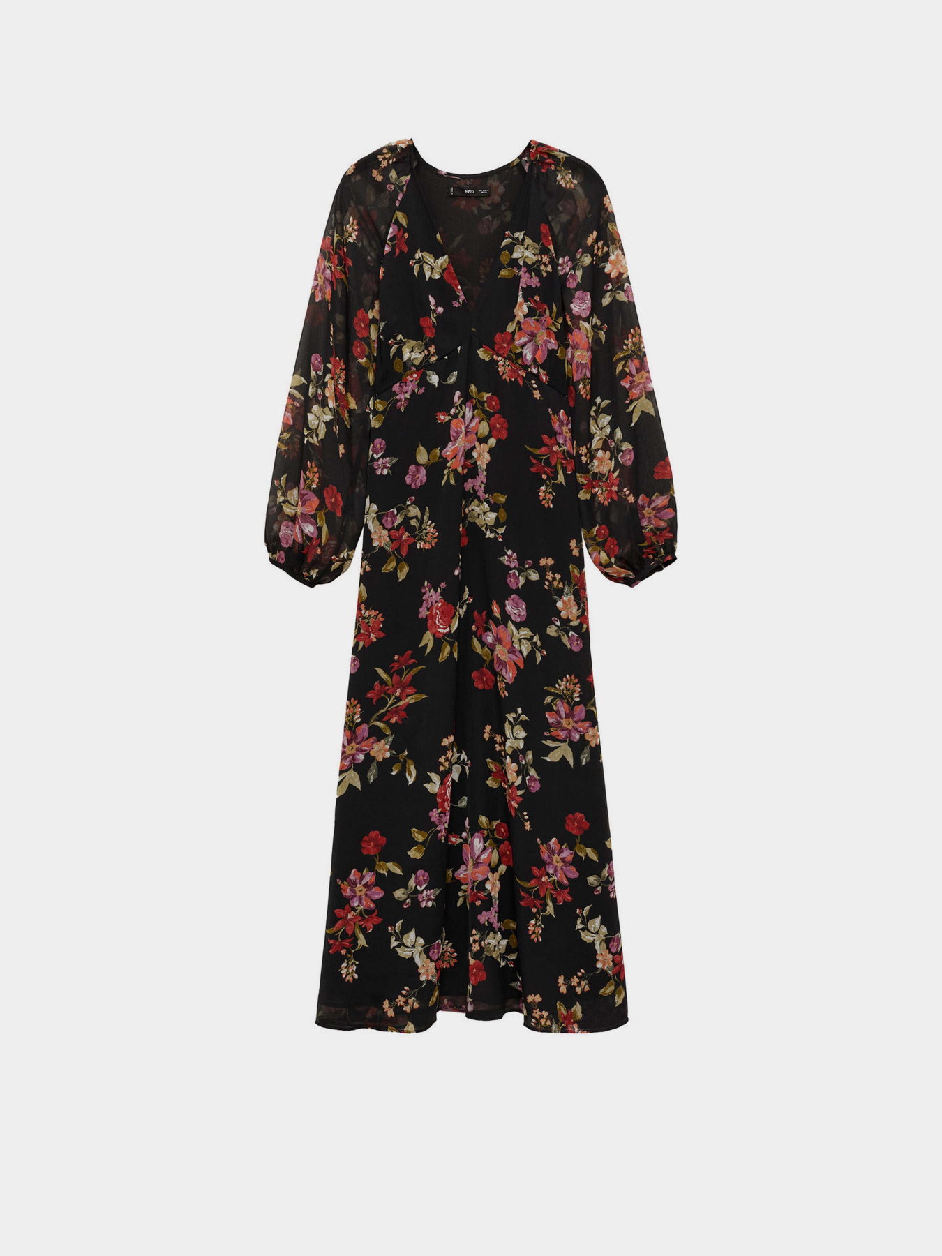 Платье миди MANGO модель 87080642_99 Фото