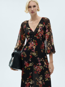 Платье миди MANGO модель 87080642_99 Фото