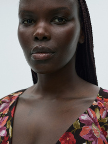 Платье миди MANGO модель 87080642_99 Фото