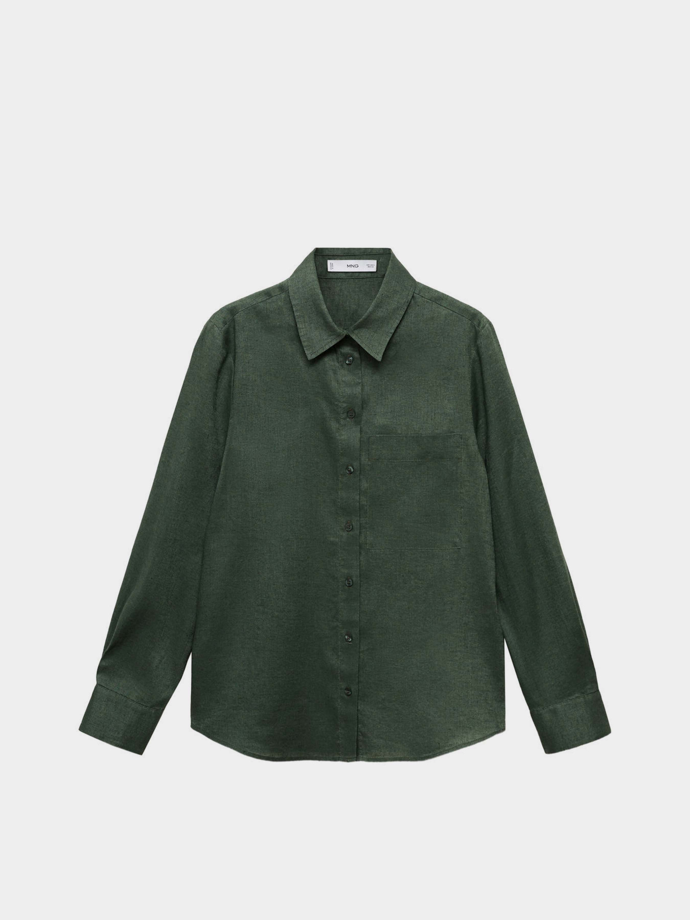 Рубашка повседневная MANGO модель 87085729_43 Фото