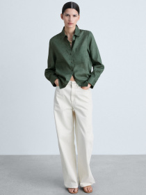 Рубашка повседневная MANGO модель 87085729_43 Фото