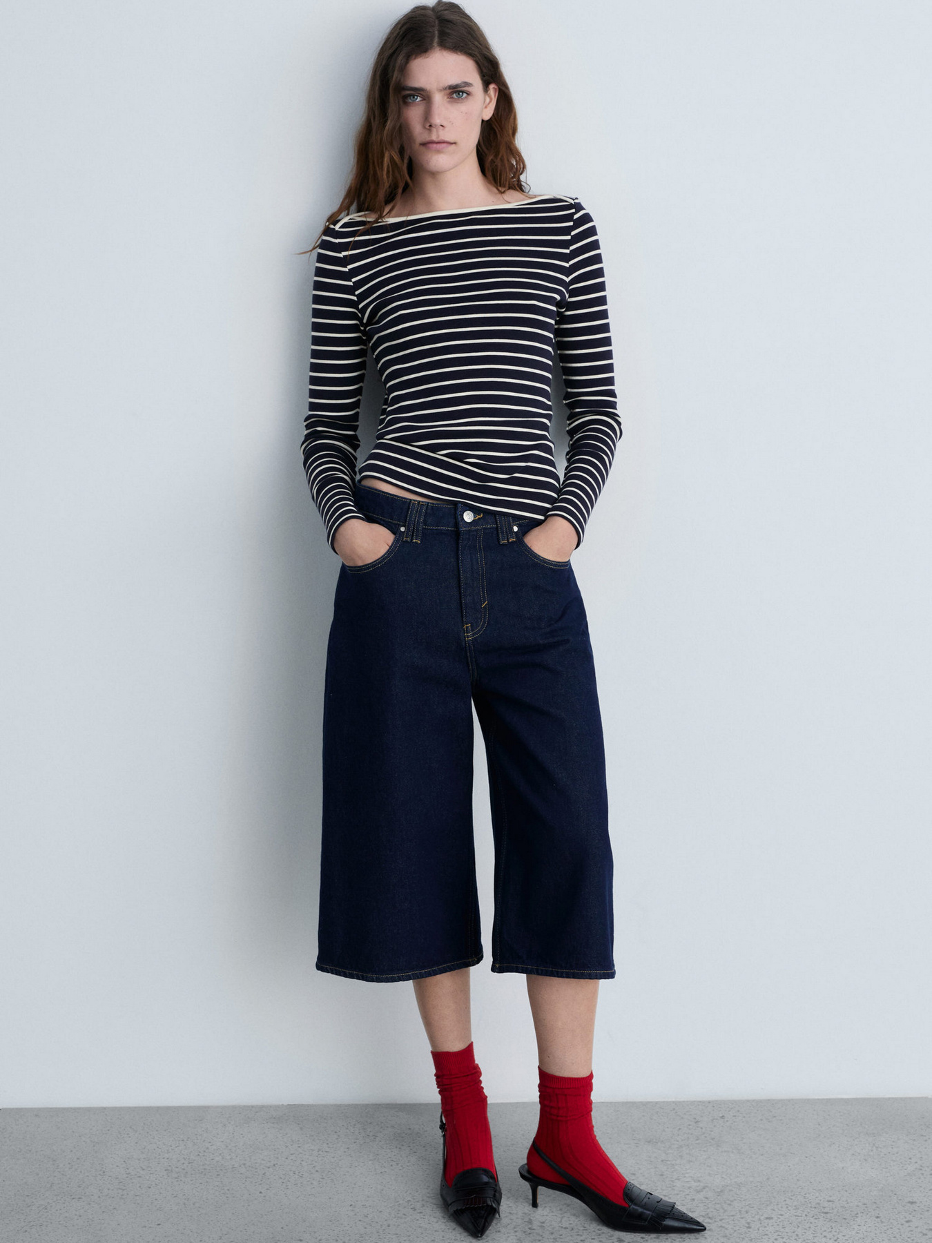 Лонгслив MANGO модель 87094416_56 Фото