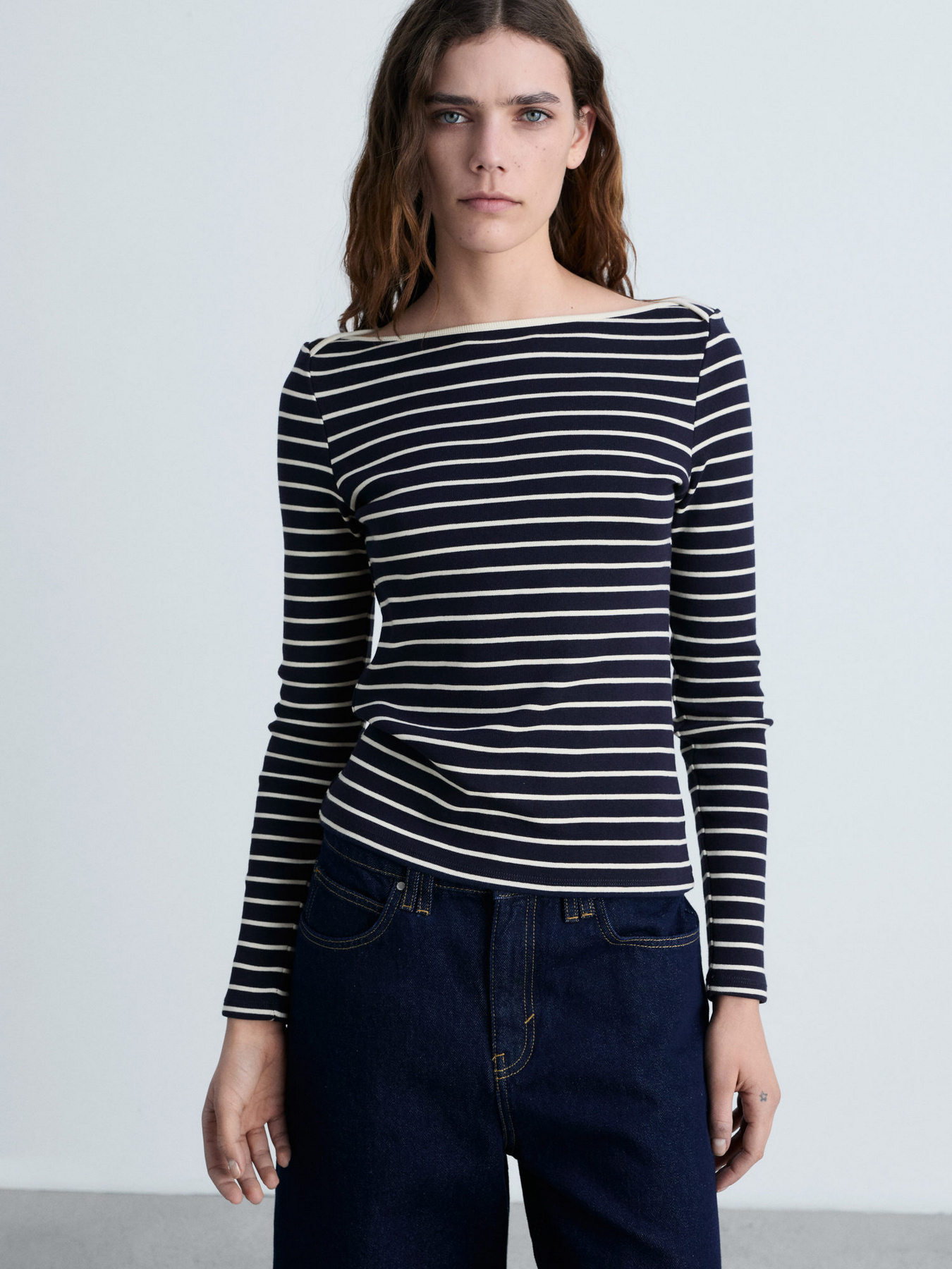 Лонгслив MANGO модель 87094416_56 Фото