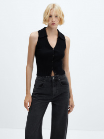 Прямые джинсы MANGO Alba модель 57086019_TN Фото