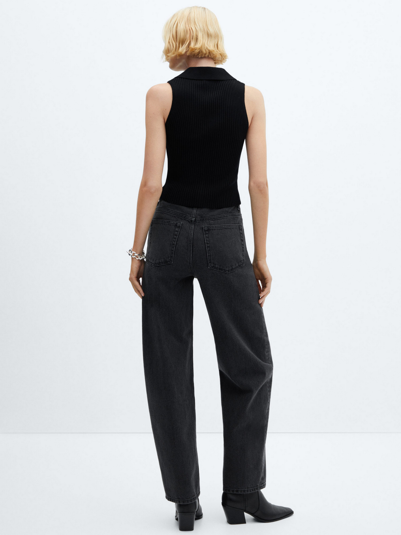 Прямые джинсы MANGO Alba модель 57086019_TN Прямые джинсы MANGO Alba модель 57086019_TN Фото