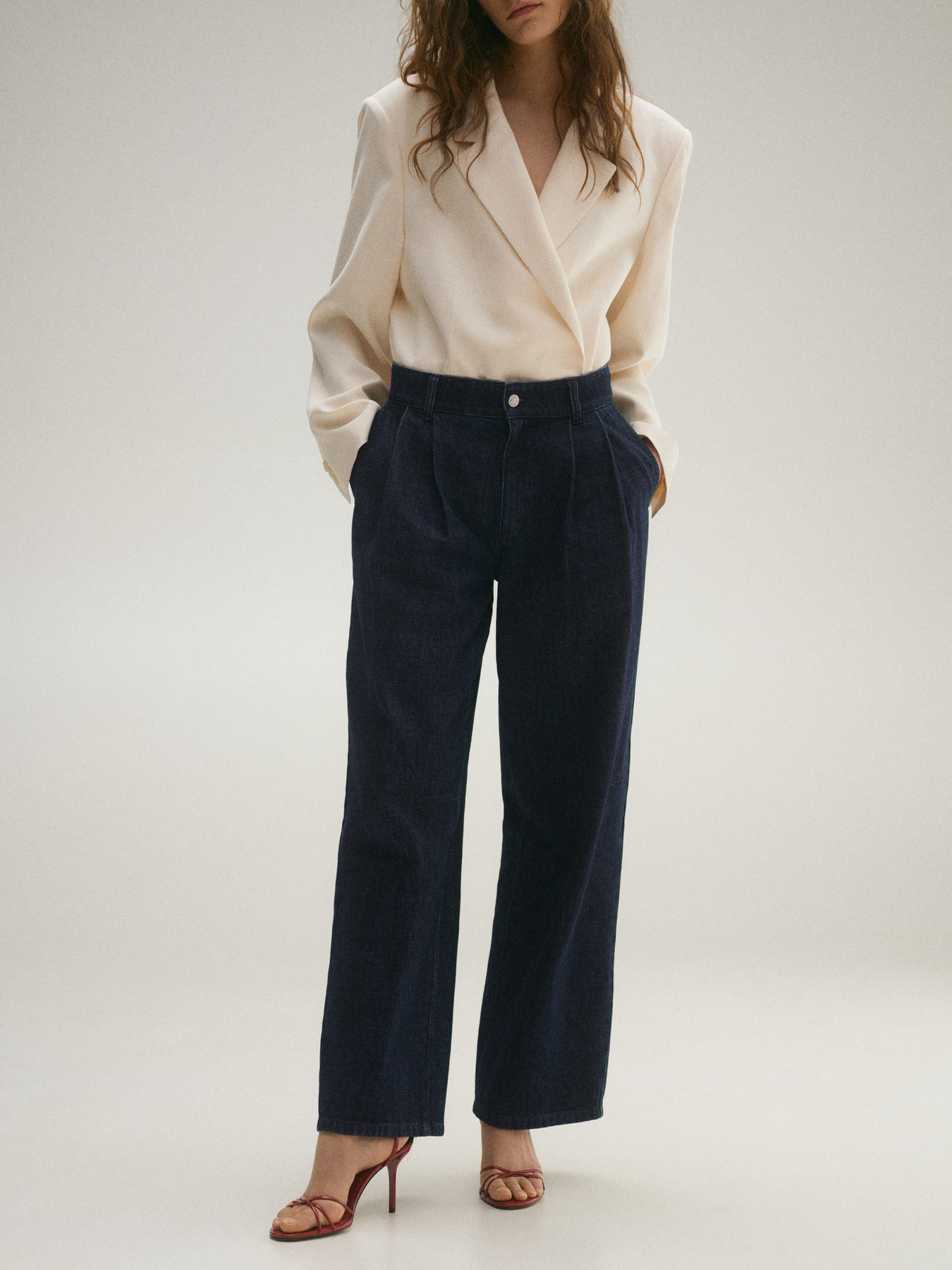 Прямі джинси MANGO модель 87003284_TS Фото