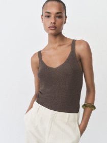 Майка MANGO модель 87050433_32 Фото