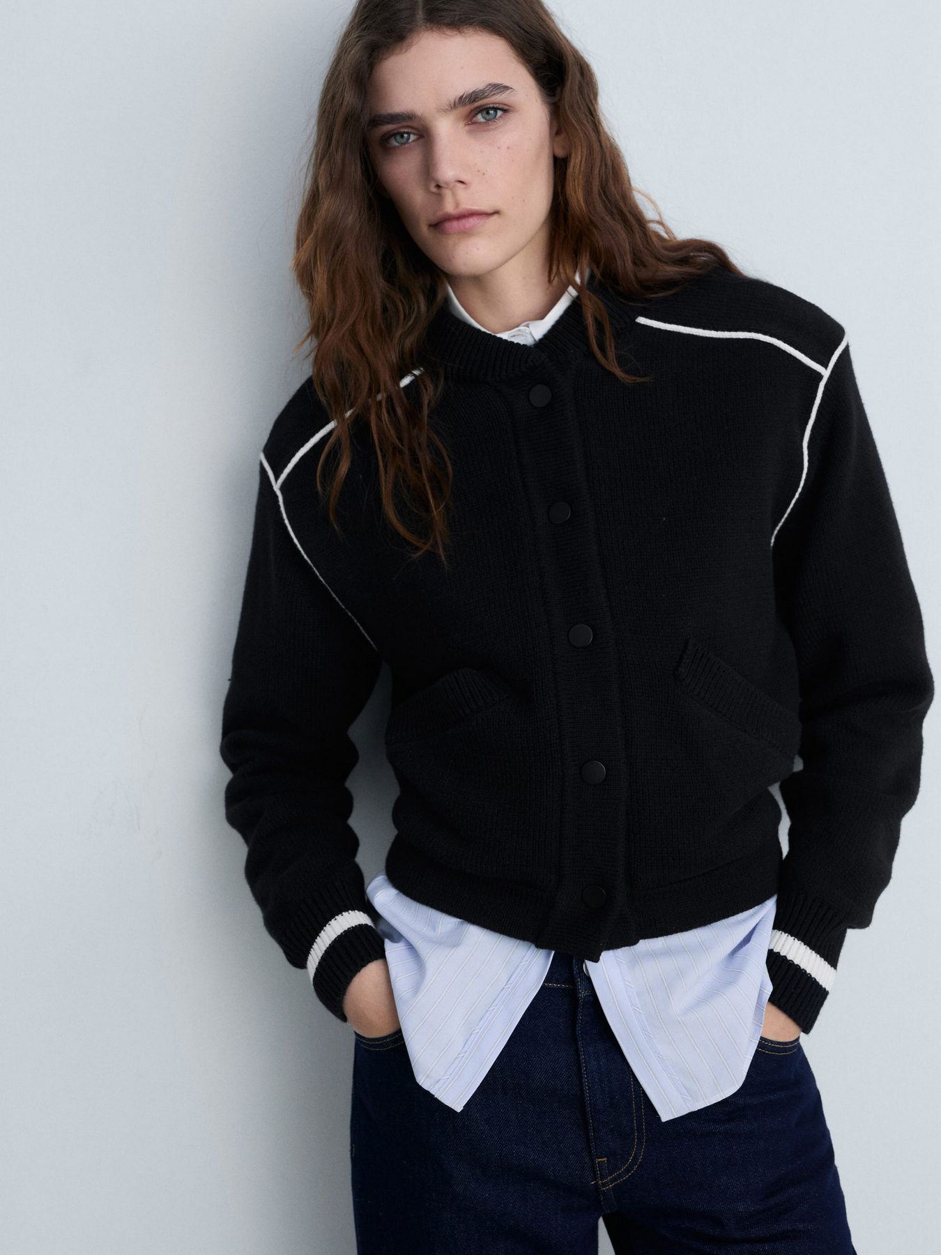 Бомбер MANGO модель 87084800_99 Бомбер MANGO модель 87084800_99 Фото