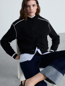 Бомбер MANGO модель 87084800_99 Бомбер MANGO модель 87084800_99 Фото